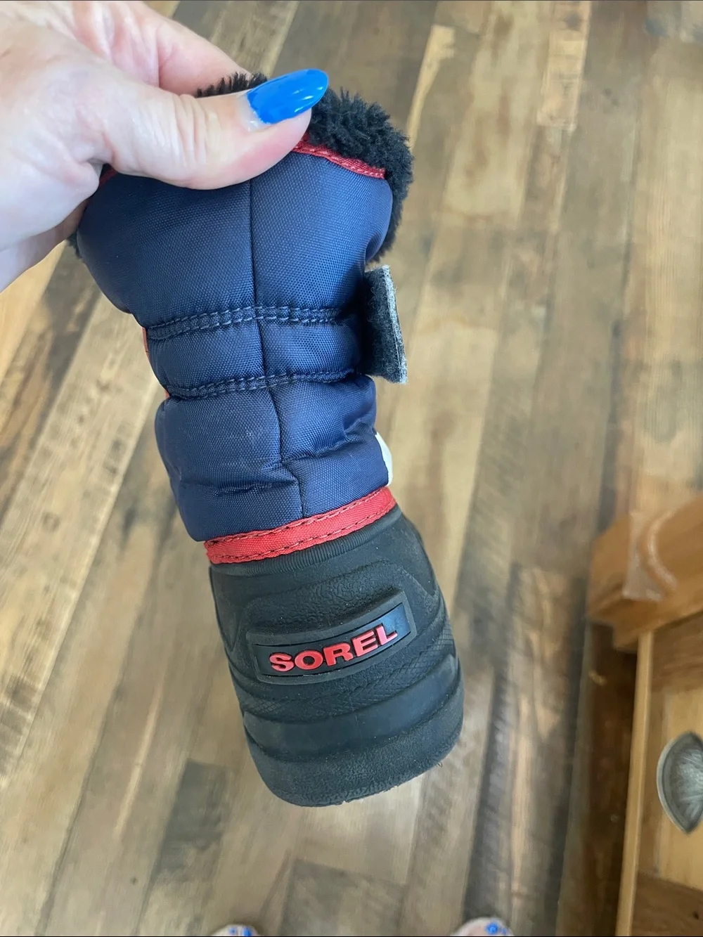 Sorel waterproof winter snow boots boy 13